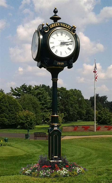 golf course clocks